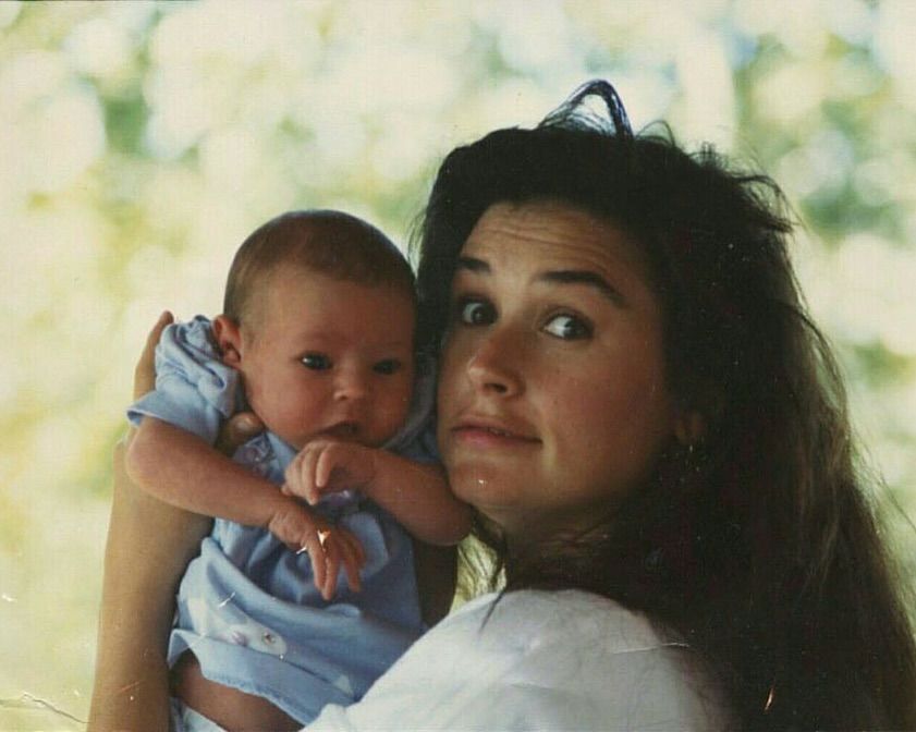 Demi Moore Shares Rare Throwback Photos of Daughter Rumer Willis